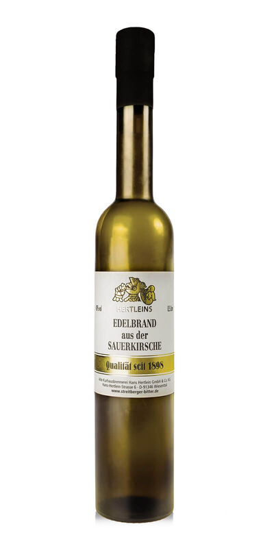 Streitberger Edelbrand aus der Sauerkirsche (500ml)