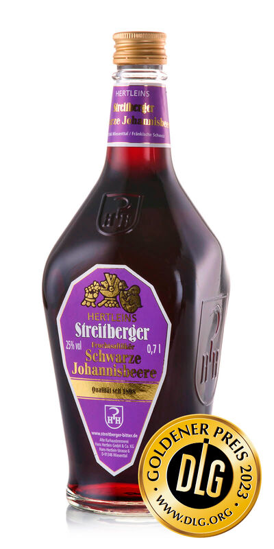 Streitberger Schwarzer Johannisbeerlikör (700ml)